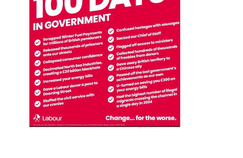 Labour's first 100 days in office..